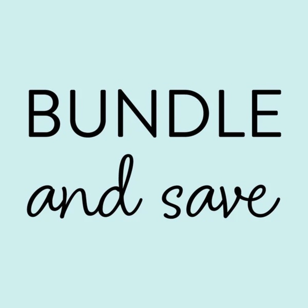 Bundle & Save - bundle 2 or more items and save 10%